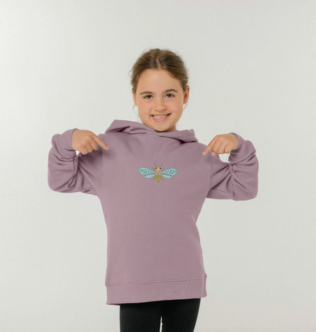 Cozy Bee Pullover Hoodie Sweatshirt Assorted Colors (Kids)