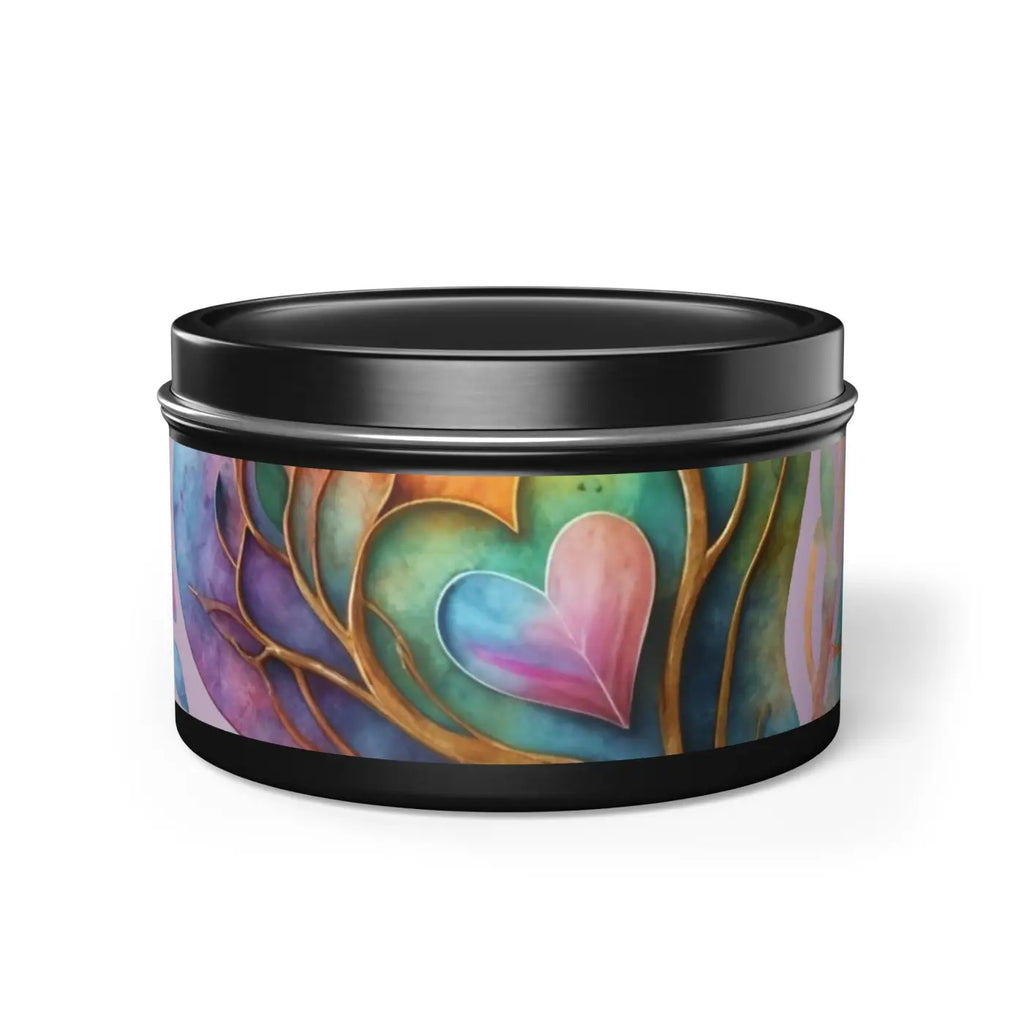Heart Candle – Eco-friendly Soy Tin - Dipaliz