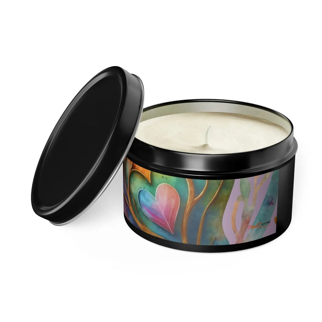 Heart Candle – Eco-friendly Soy Tin - Dipaliz
