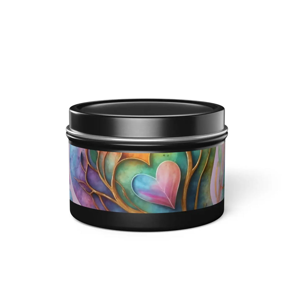 Heart Candle – Eco-friendly Soy Tin - Dipaliz