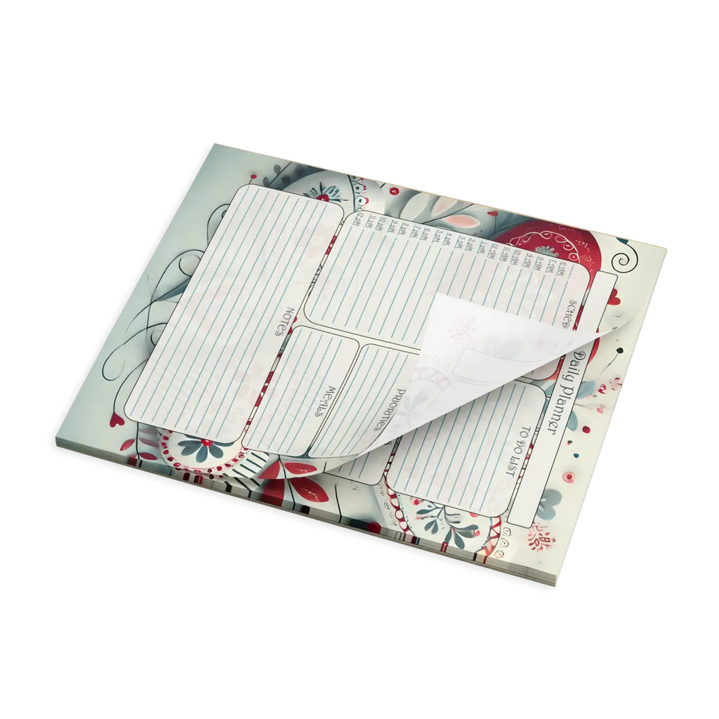 Trendy Daily Planner Notepad – Chic Eco Paper - Dipaliz