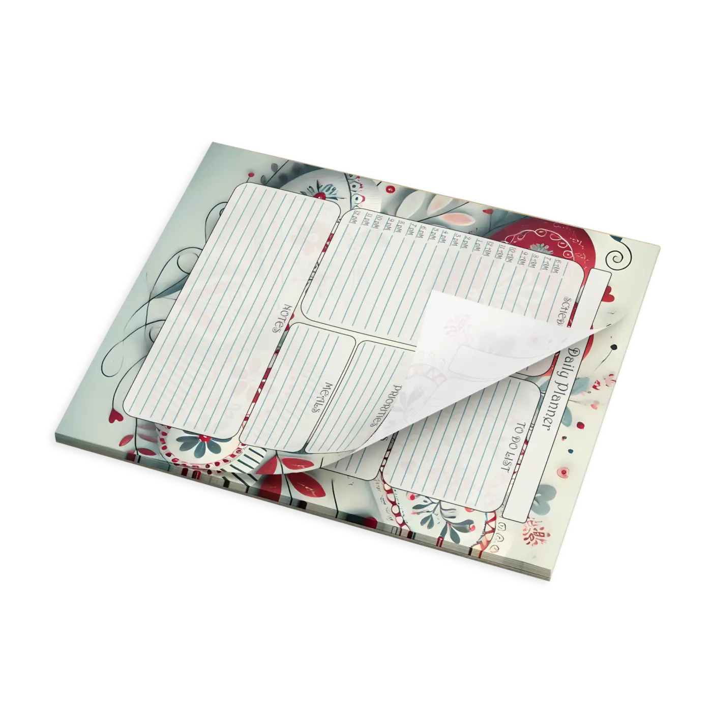 Trendy Daily Planner Notepad – Chic Eco Paper - Dipaliz