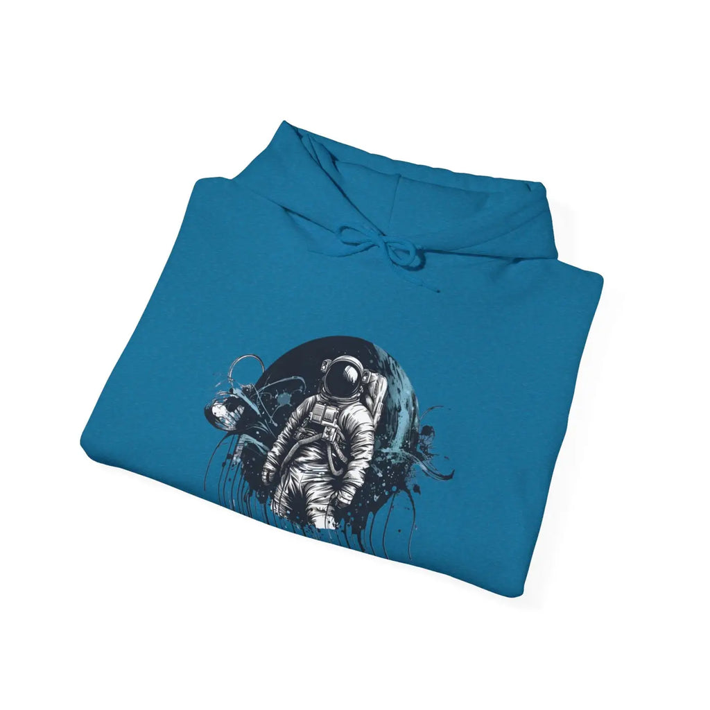 Astronaut in Space Hoodie – Eco-friendly Gift - Dipaliz