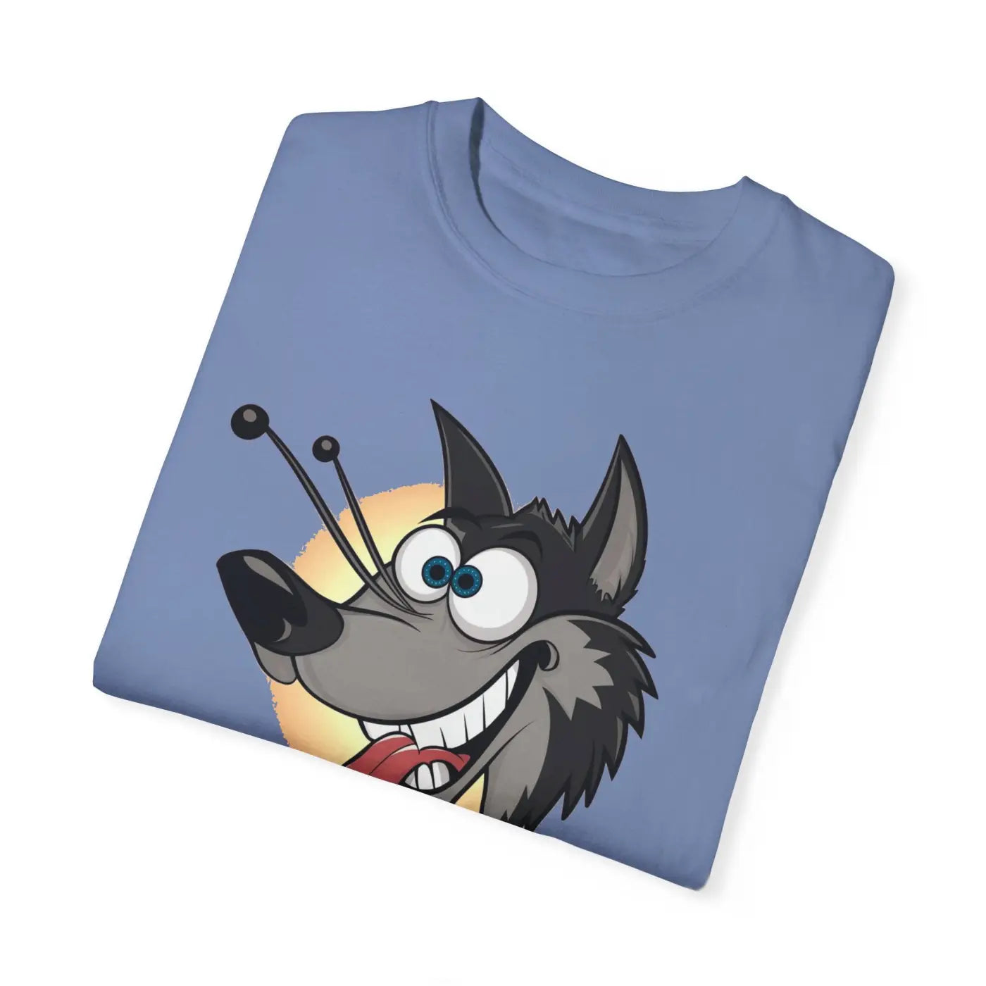 Funny Howlarious Wolf Cotton Tee – Eco-friendly - Dipaliz