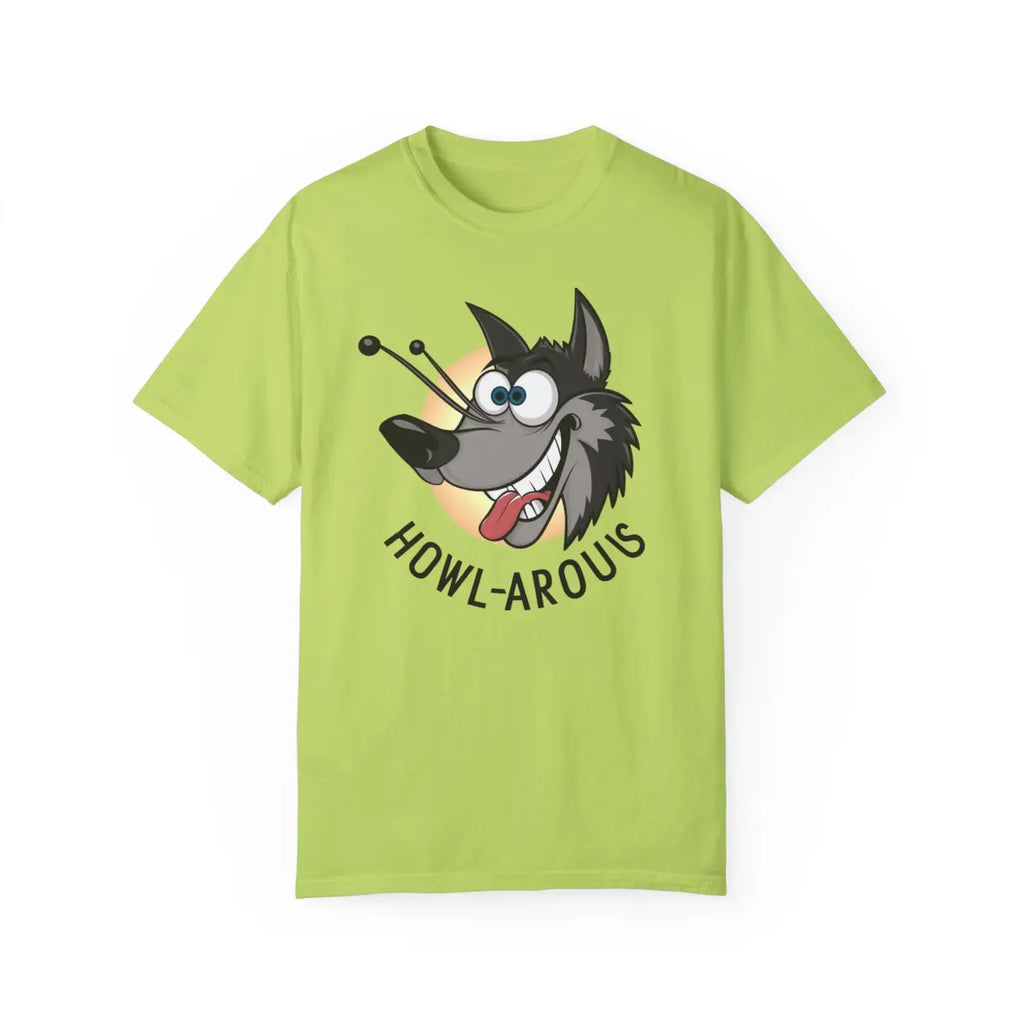 Funny Howlarious Wolf Cotton Tee – Eco-friendly - Dipaliz
