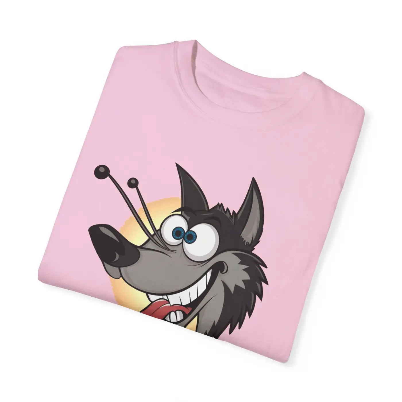 Funny Howlarious Wolf Cotton Tee – Eco-friendly - Dipaliz