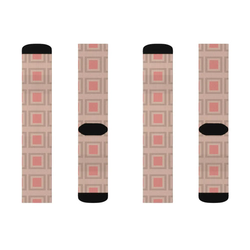 Abstract Pattern Sublimation Socks – Eco-friendly - Dipaliz