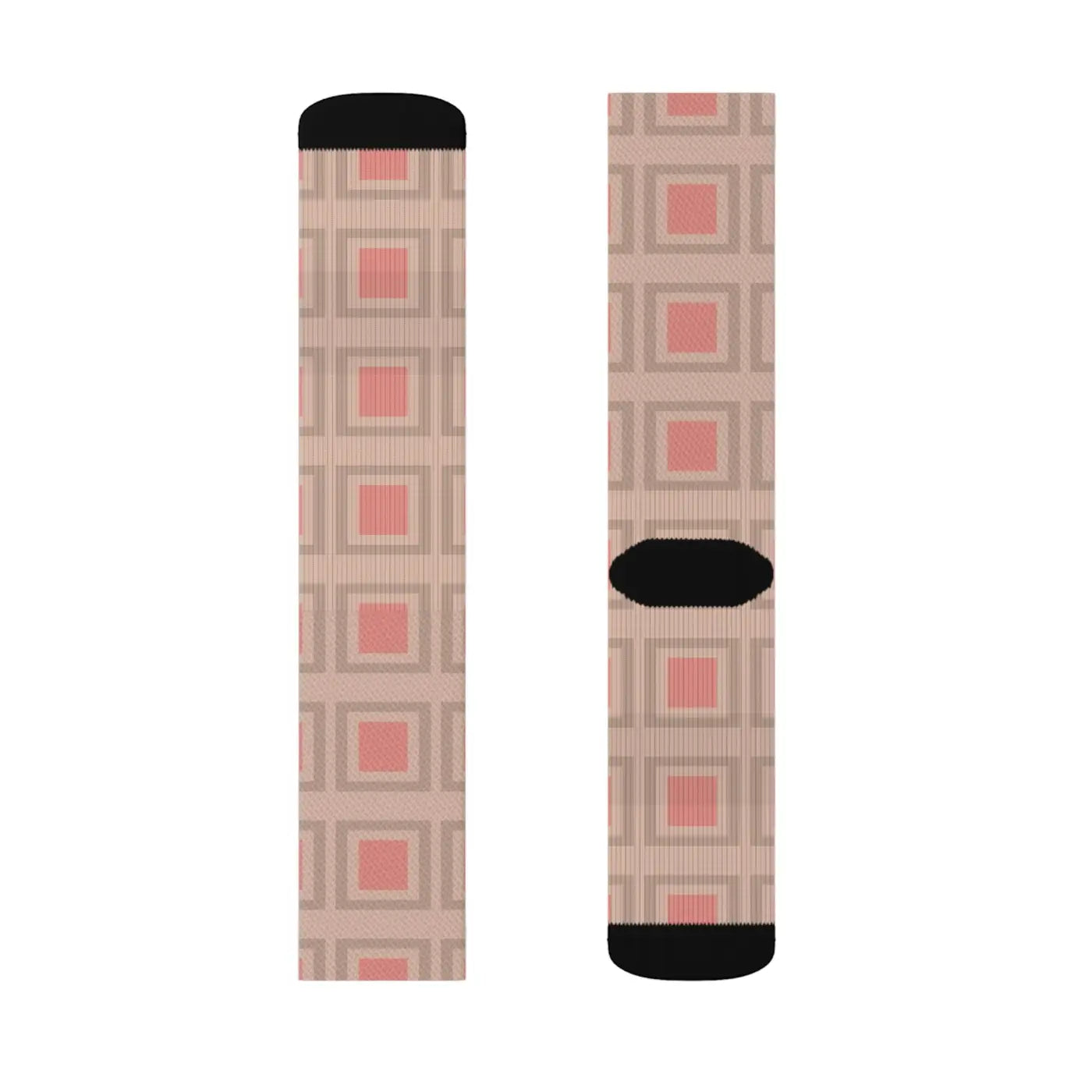 Abstract Pattern Sublimation Socks – Eco-friendly - Dipaliz