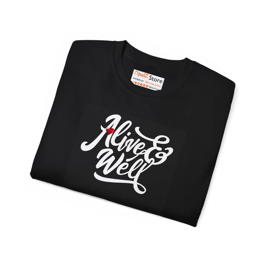 Alive and Well T-shirt – Eco-friendly Clothing - Dipaliz