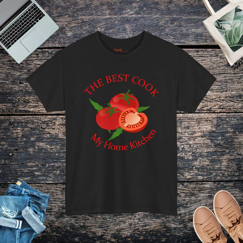 The Best Cook T-shirt – Eco-friendly Cotton - Dipaliz