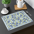 Blue Roses Cotton Placemat – Eco-friendly Gift - Dipaliz