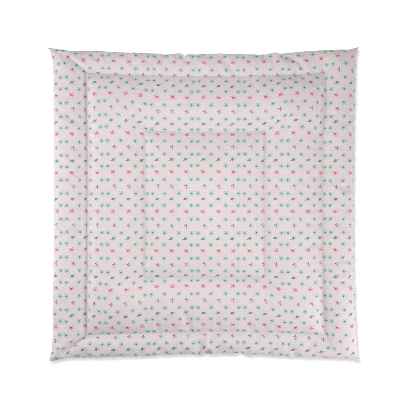 Floral Quilt Colorful Flowers – Eco Friendly - Dipaliz