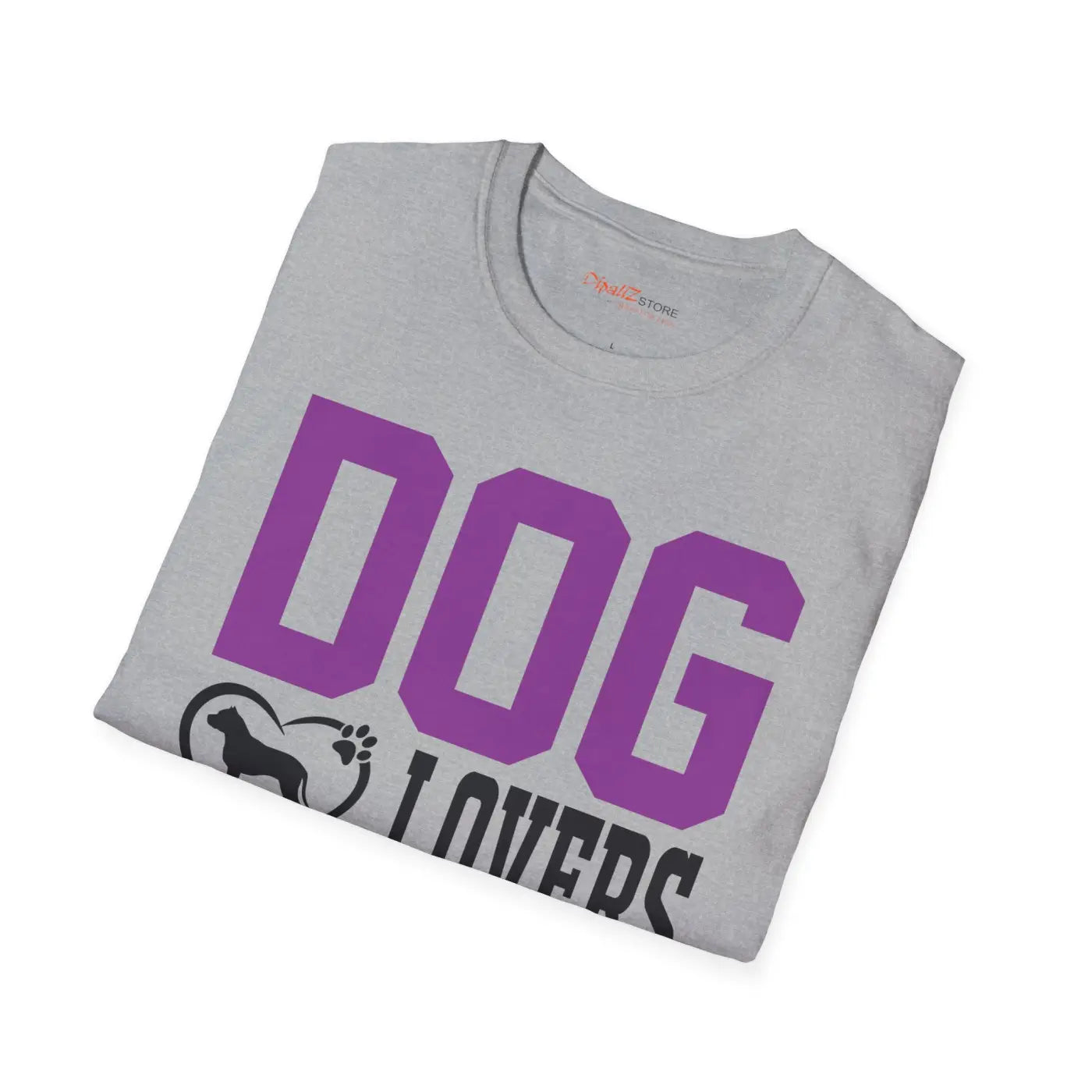 Dog Lovers T-shirt – Eco-friendly Cotton - Dipaliz