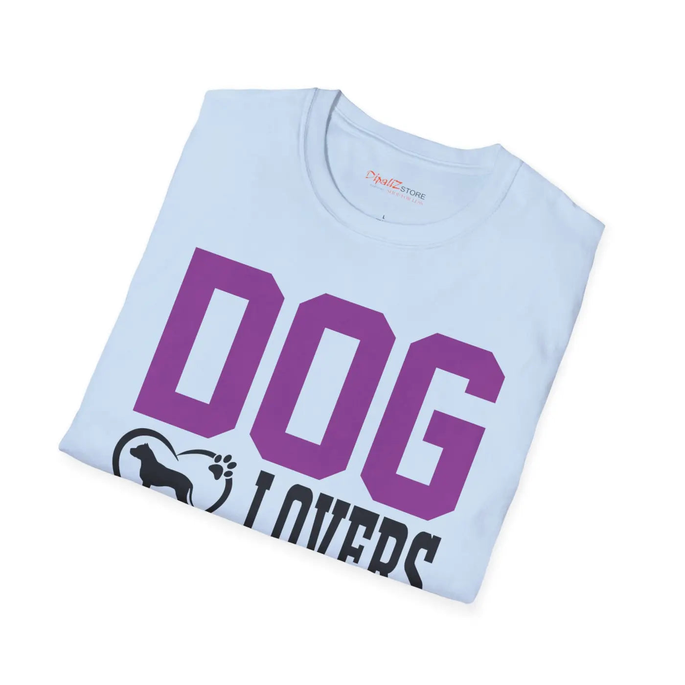 Dog Lovers T-shirt – Eco-friendly Cotton - Dipaliz