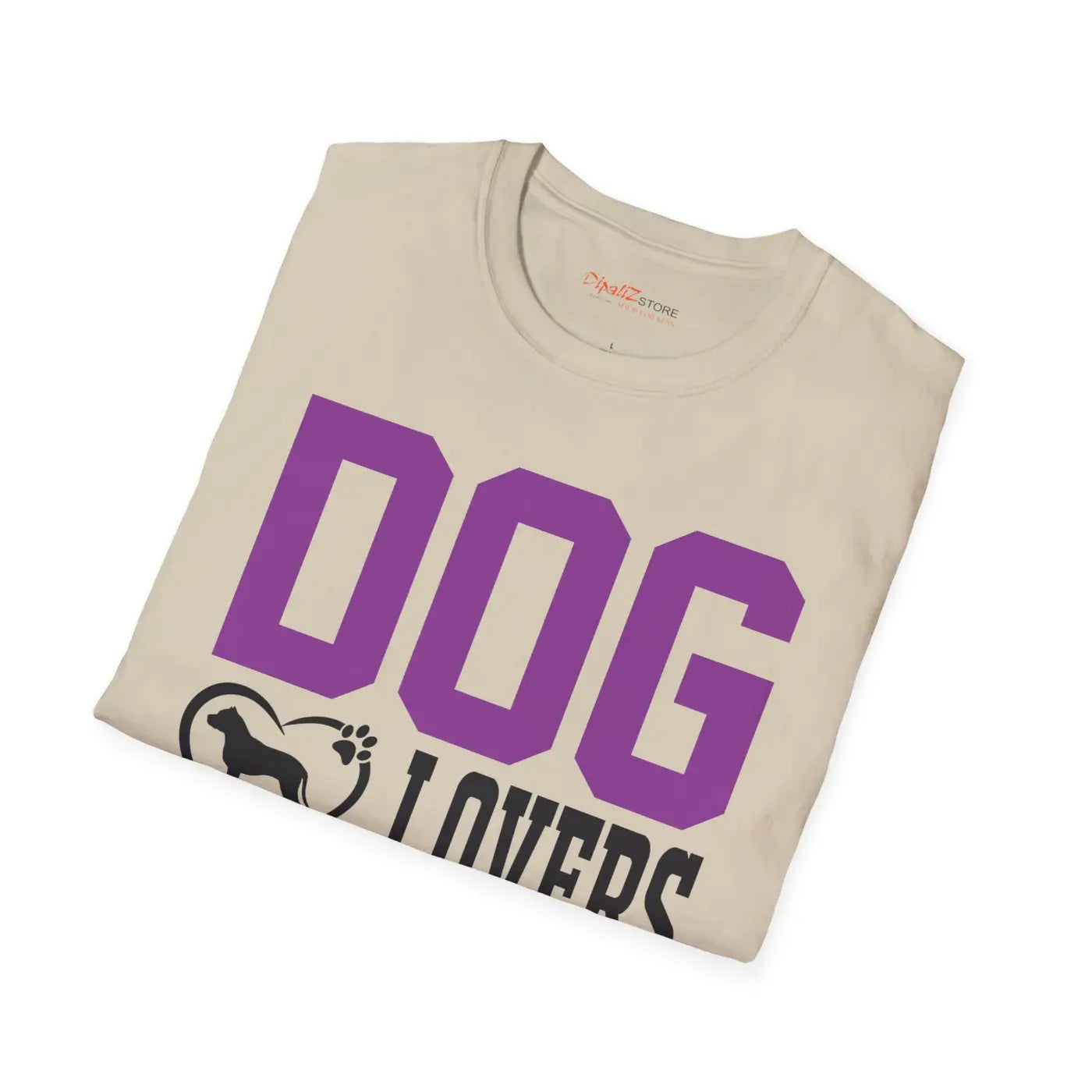 Dog Lovers T-shirt – Eco-friendly Cotton - Dipaliz