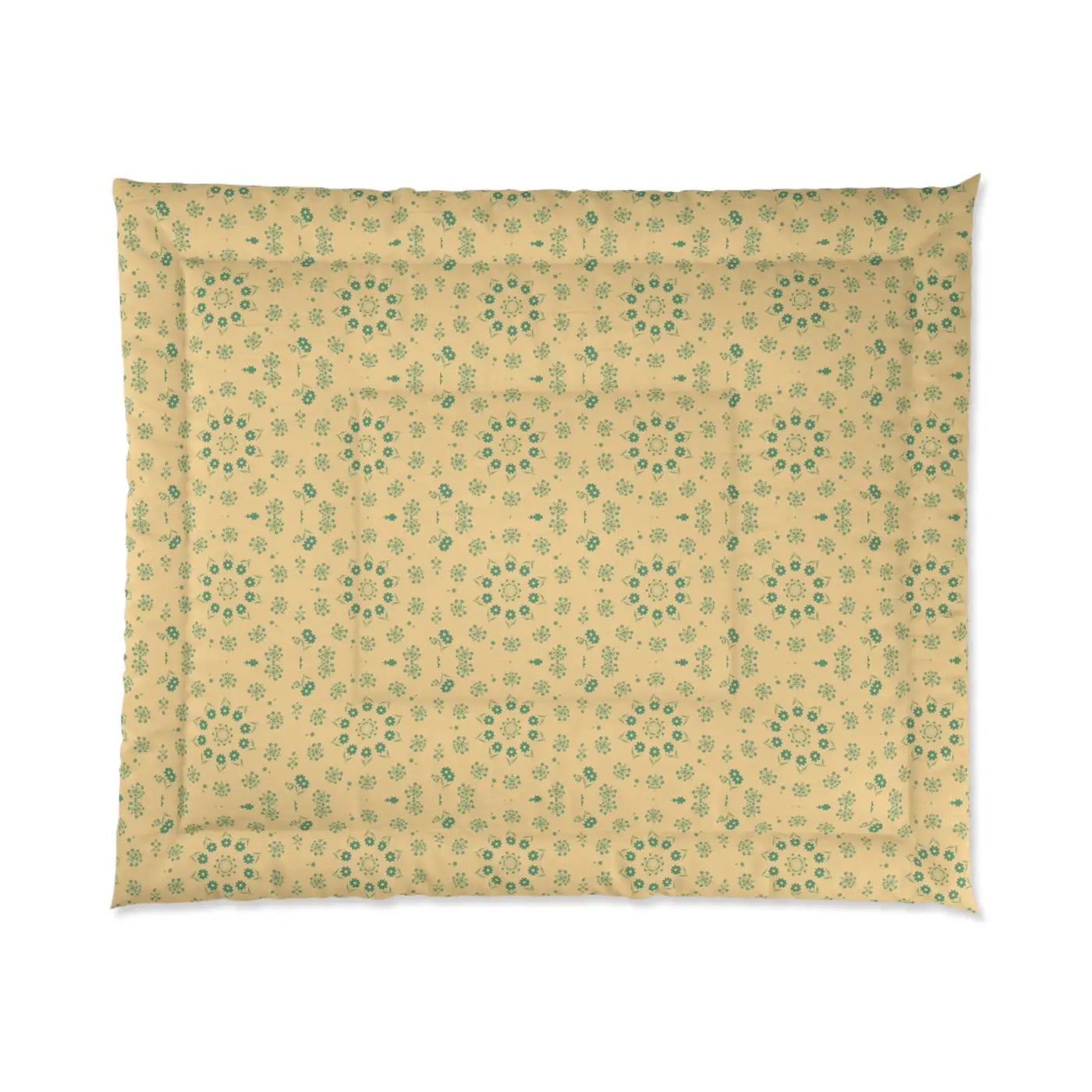 Floral Print Comforter – Eco-friendly Polyester - Dipaliz