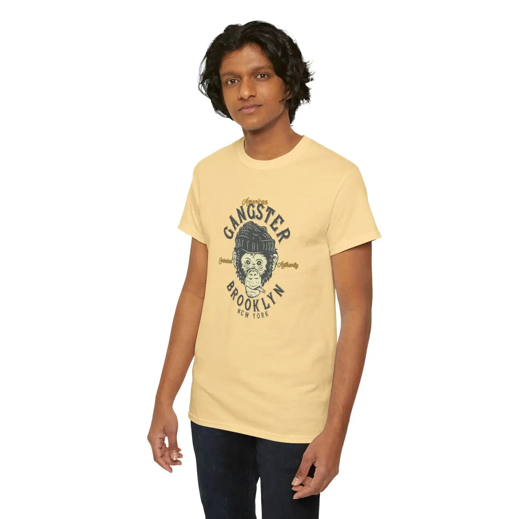 Gangster Brooklyn T-shirt – Eco-friendly Cotton - Dipaliz