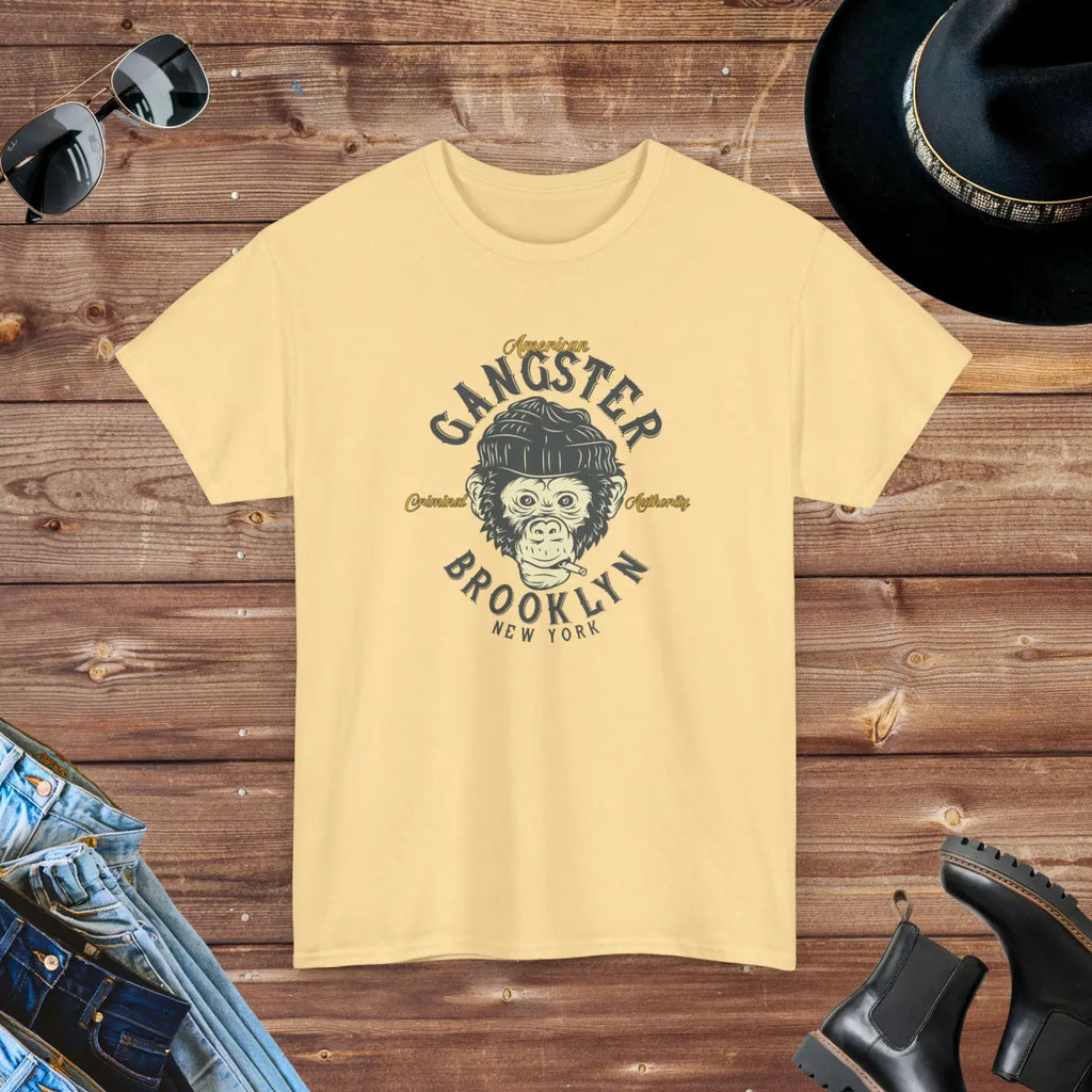 Gangster Brooklyn T-shirt – Eco-friendly Cotton - Dipaliz