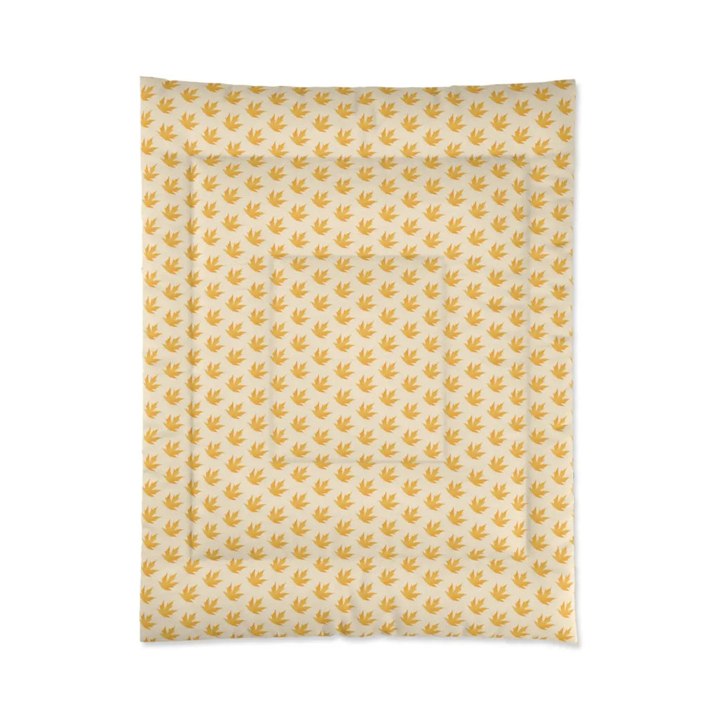 Maple Leaf Comforter – Eco-friendly Fall Bedding - Dipaliz
