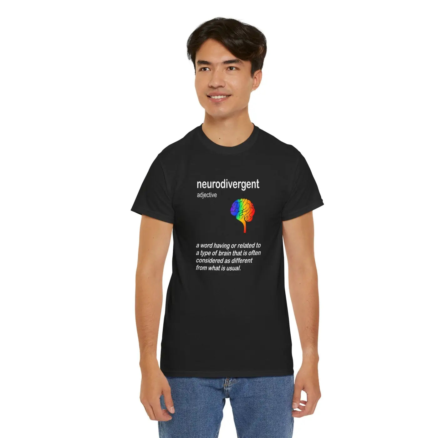 Neurodivergent T-shirt – Eco-friendly Cotton - Dipaliz