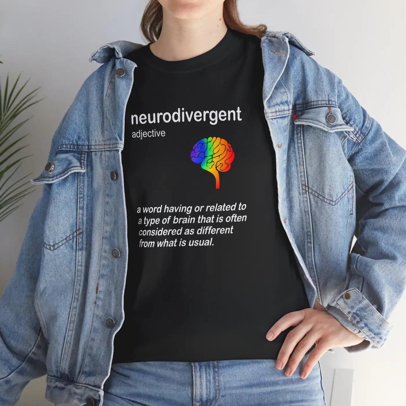 Neurodivergent T-shirt – Eco-friendly Cotton - Dipaliz
