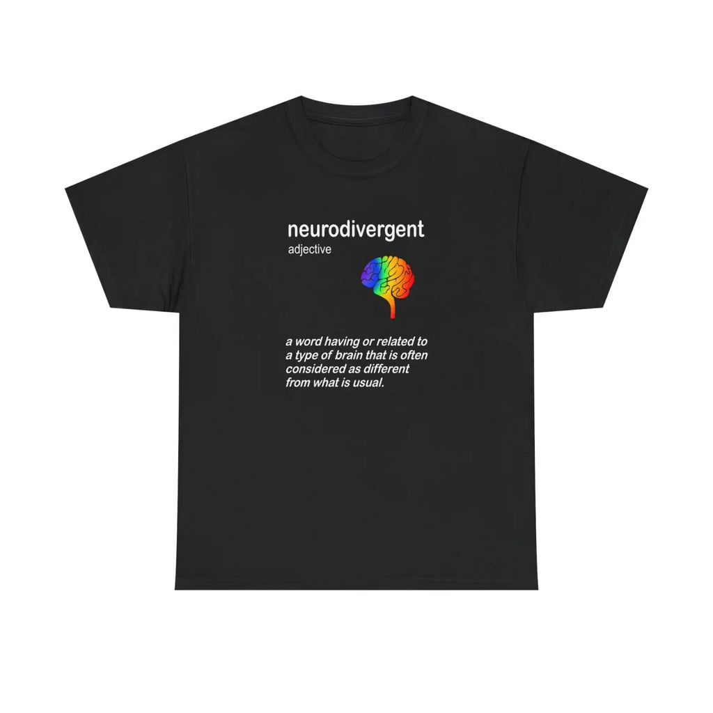 Neurodivergent T-shirt – Eco-friendly Cotton - Dipaliz