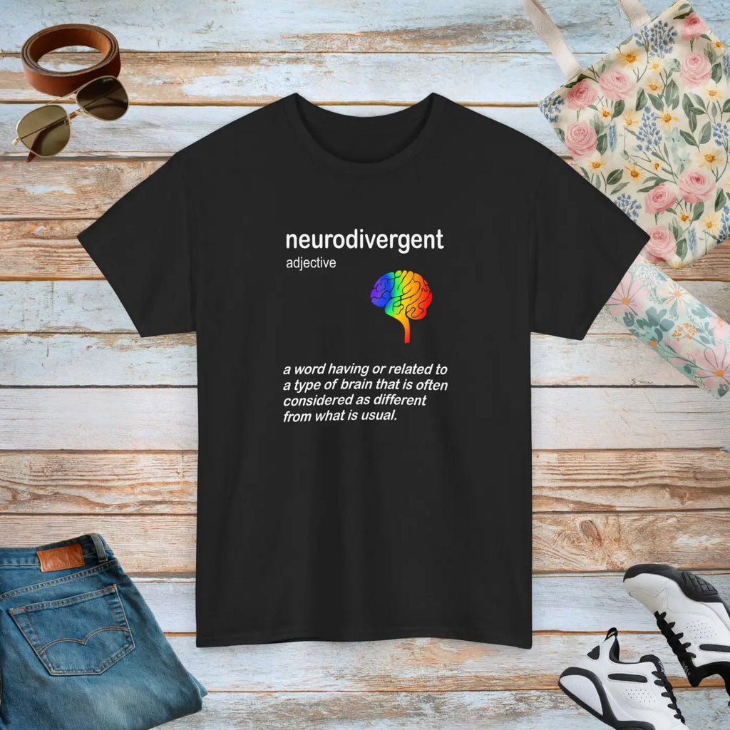 Neurodivergent T-shirt – Eco-friendly Cotton - Dipaliz