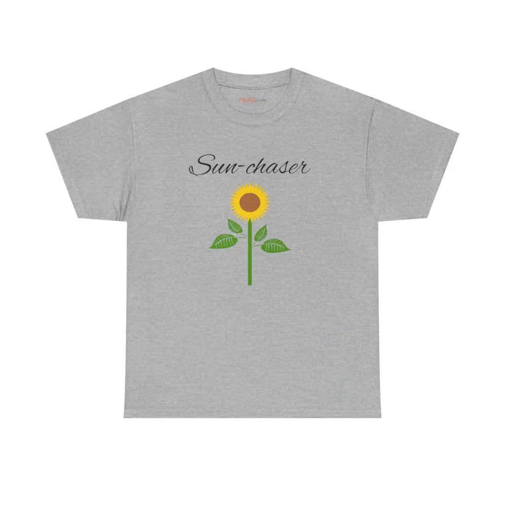 Sunflower T-shirt – Eco-friendly Cotton Gift - Dipaliz