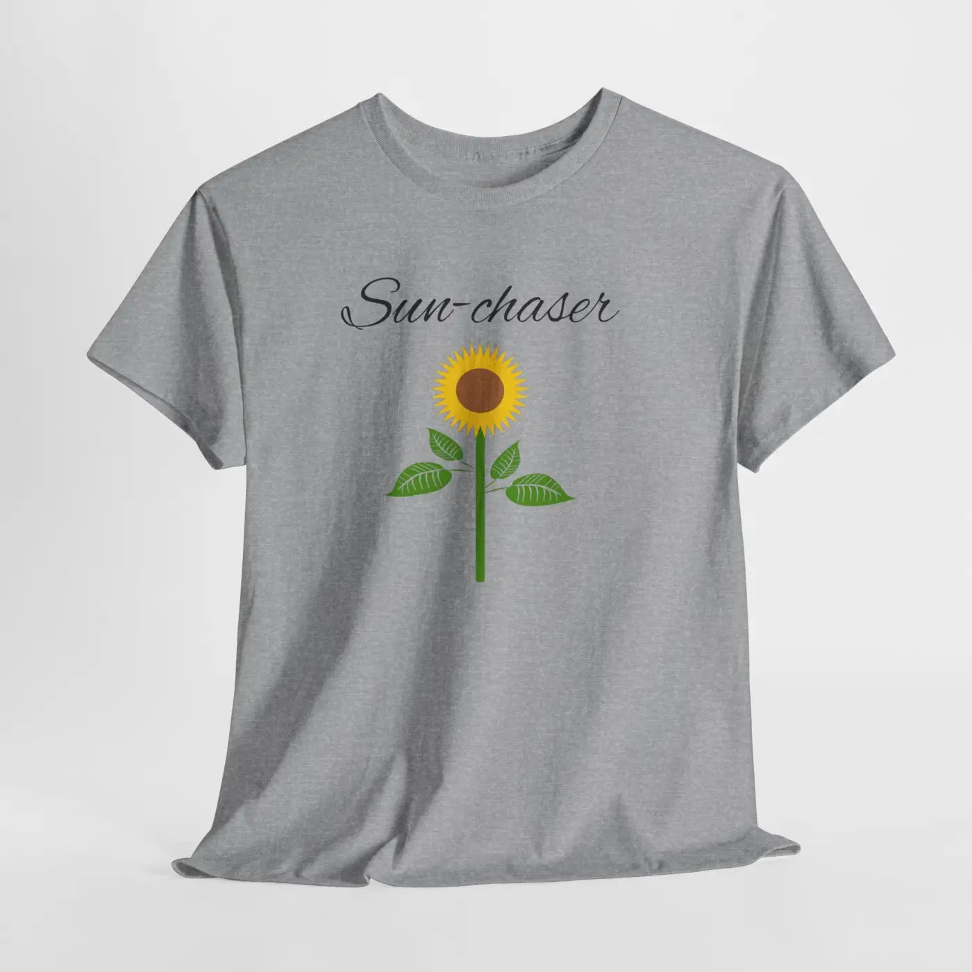 Sunflower T-shirt – Eco-friendly Cotton Gift - Dipaliz