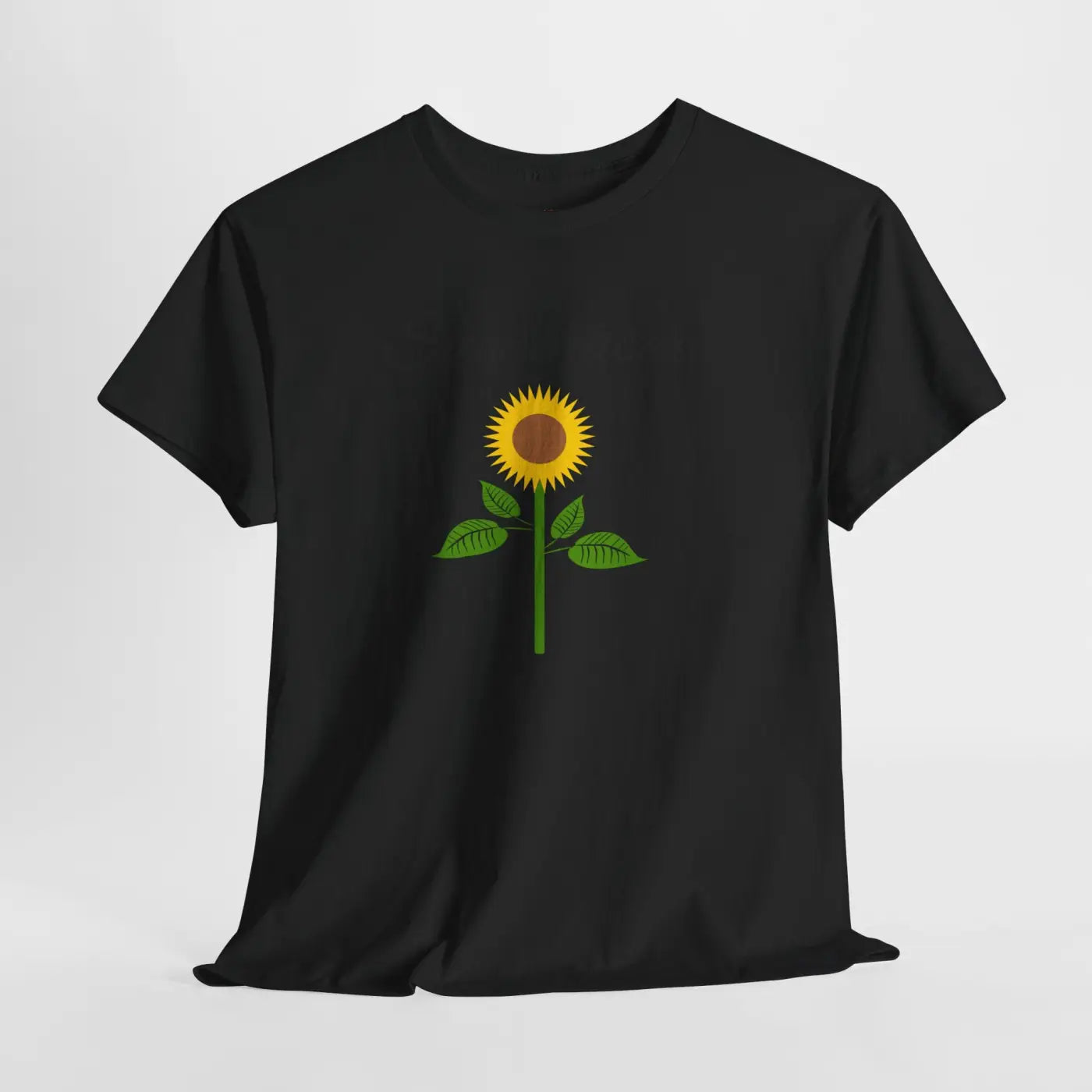 Sunflower T-shirt – Eco-friendly Cotton Gift - Dipaliz