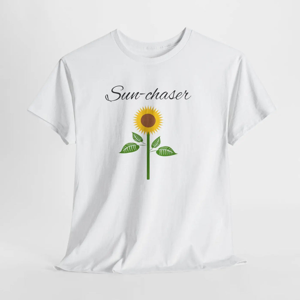 Sunflower T-shirt – Eco-friendly Cotton Gift - Dipaliz