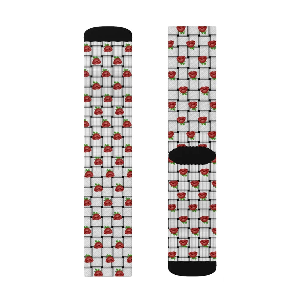 Weaved Pattern Socks – Eco-friendly Gift - Dipaliz