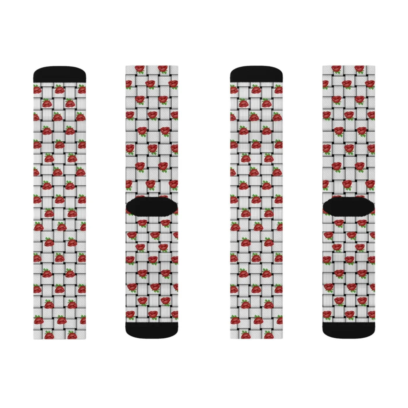 Weaved Pattern Socks – Eco-friendly Gift - Dipaliz