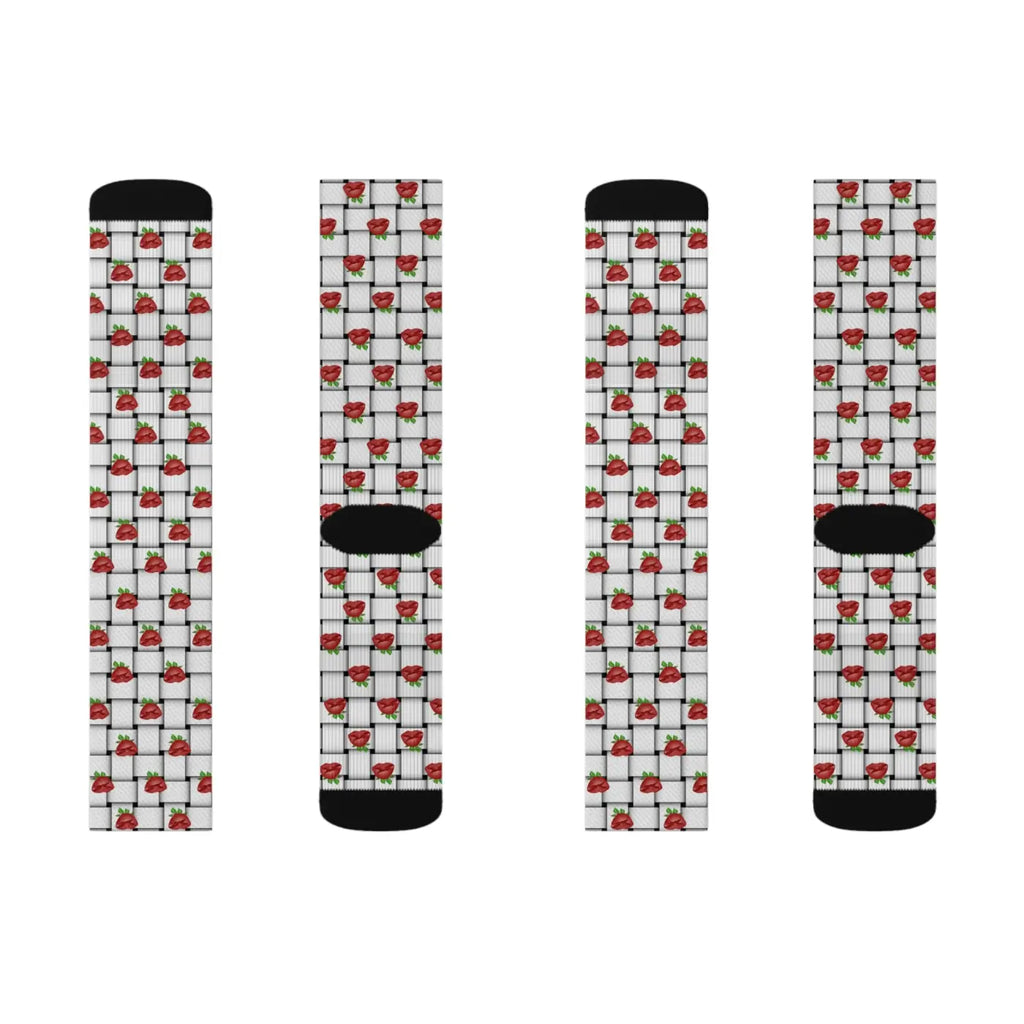 Weaved Pattern Socks – Eco-friendly Gift - Dipaliz