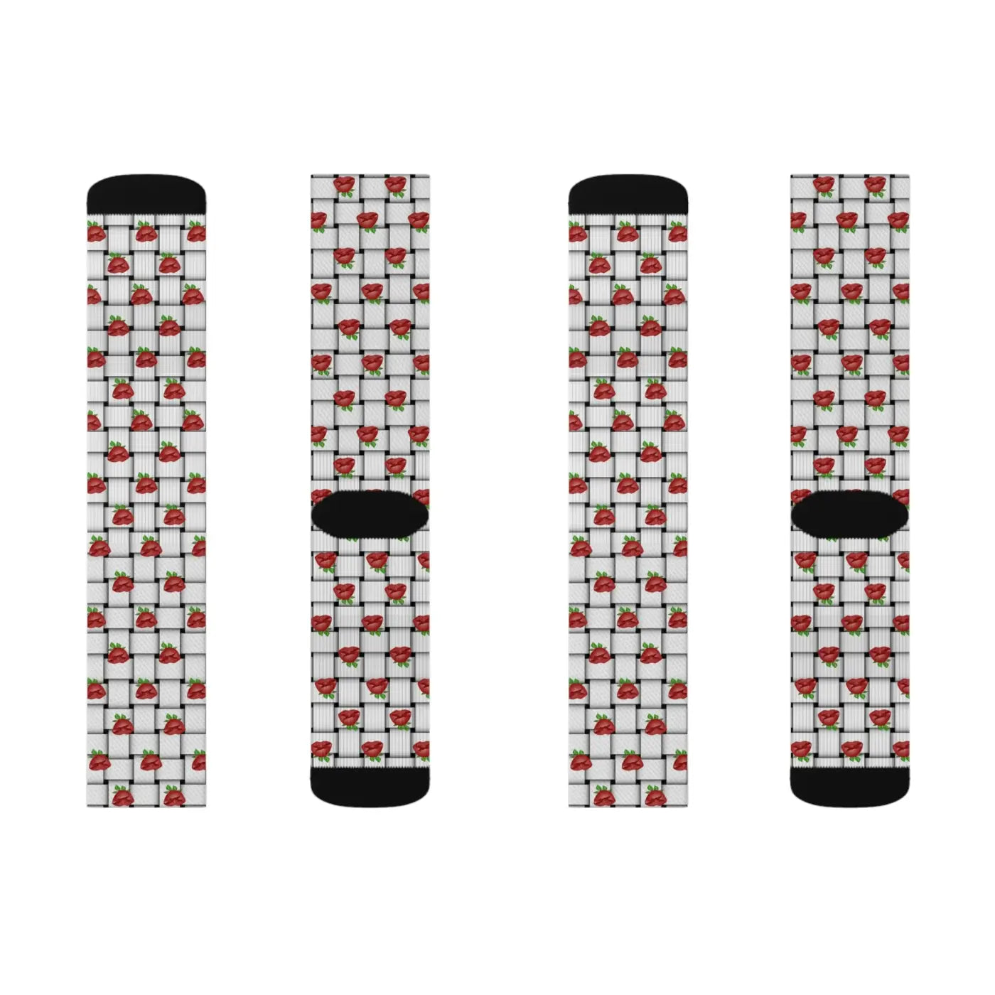 Weaved Pattern Socks – Eco-friendly Gift - Dipaliz