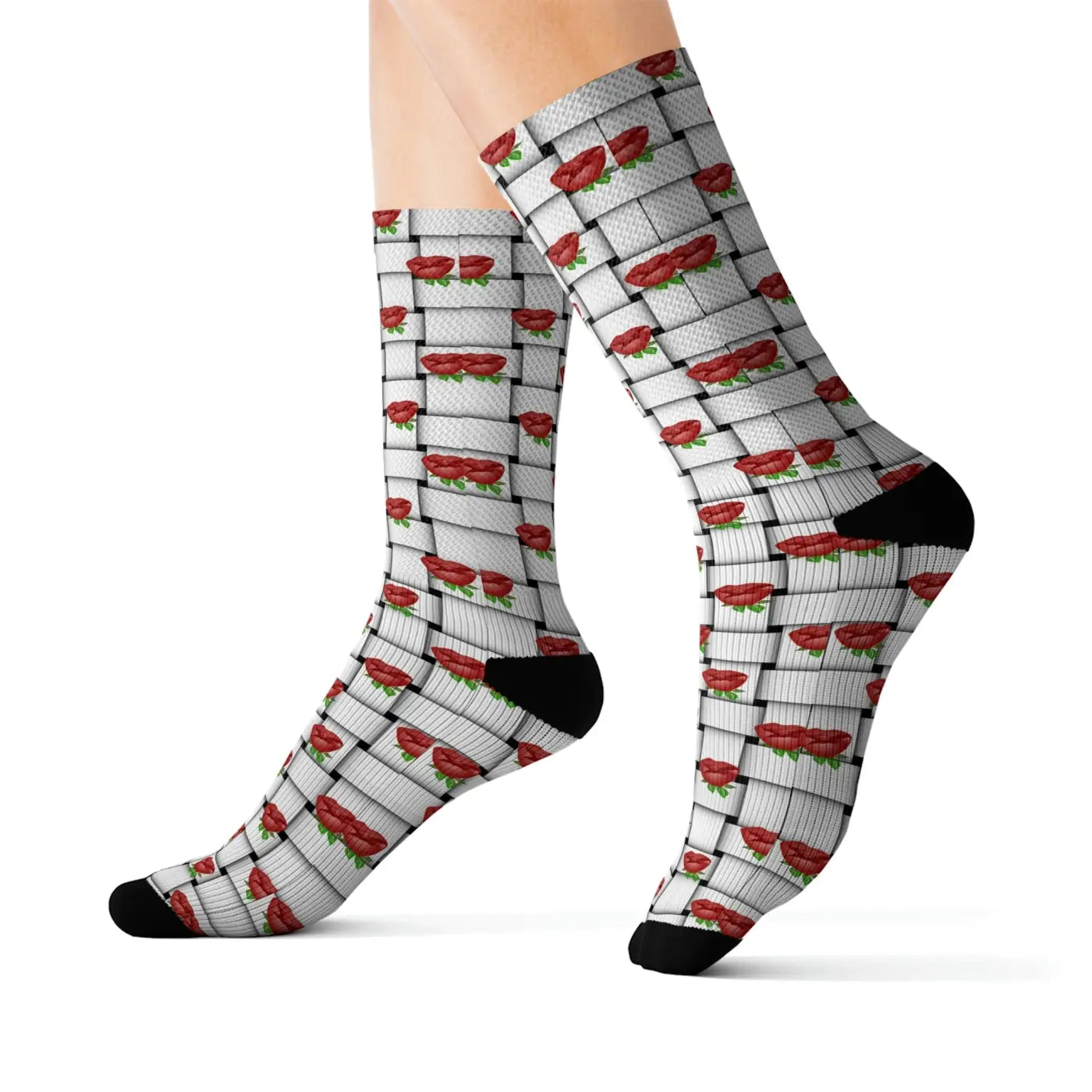 Weaved Pattern Socks – Eco-friendly Gift - Dipaliz
