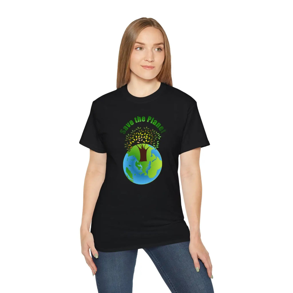 Save the Planet T-shirt – Eco-friendly Cotton - Dipaliz