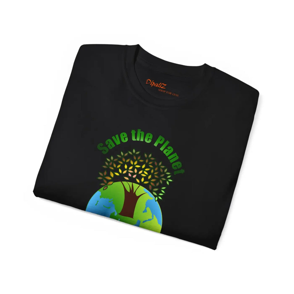 Save the Planet T-shirt – Eco-friendly Cotton - Dipaliz