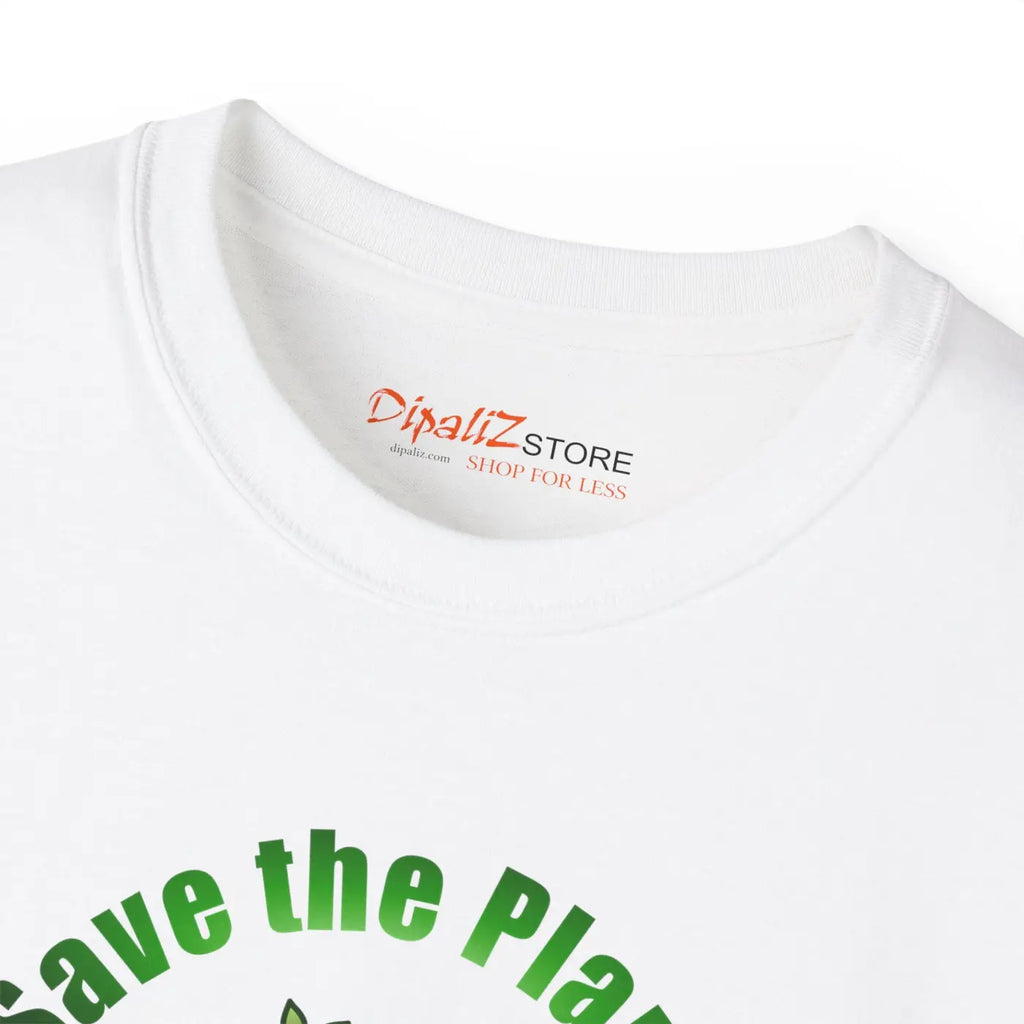 Save the Planet T-shirt – Eco-friendly Cotton - Dipaliz
