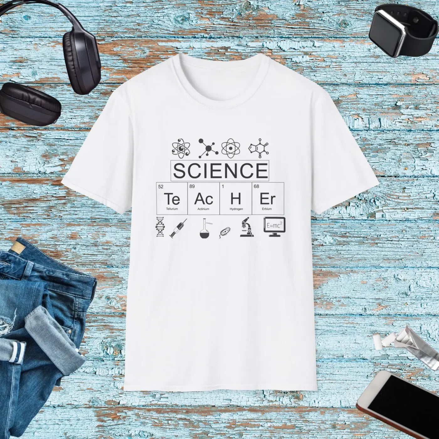 Science Teacher T-shirt – Eco-friendly Women’s Clothing - Dipaliz