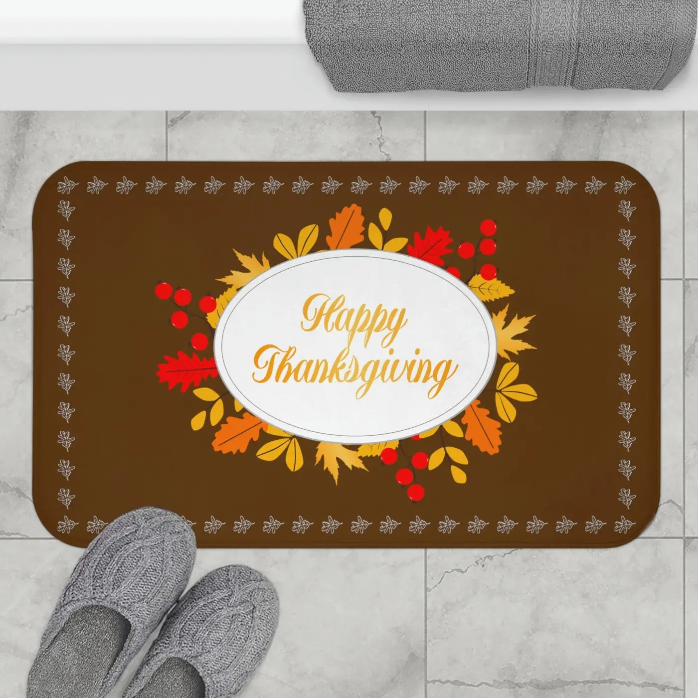 Plush Microfiber Bath Mat – Eco-friendly Gift - Dipaliz