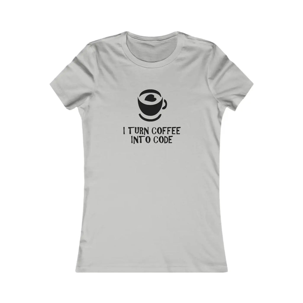 I Turn Coffee Into Code Tee – Eco-friendly Softness - Dipaliz