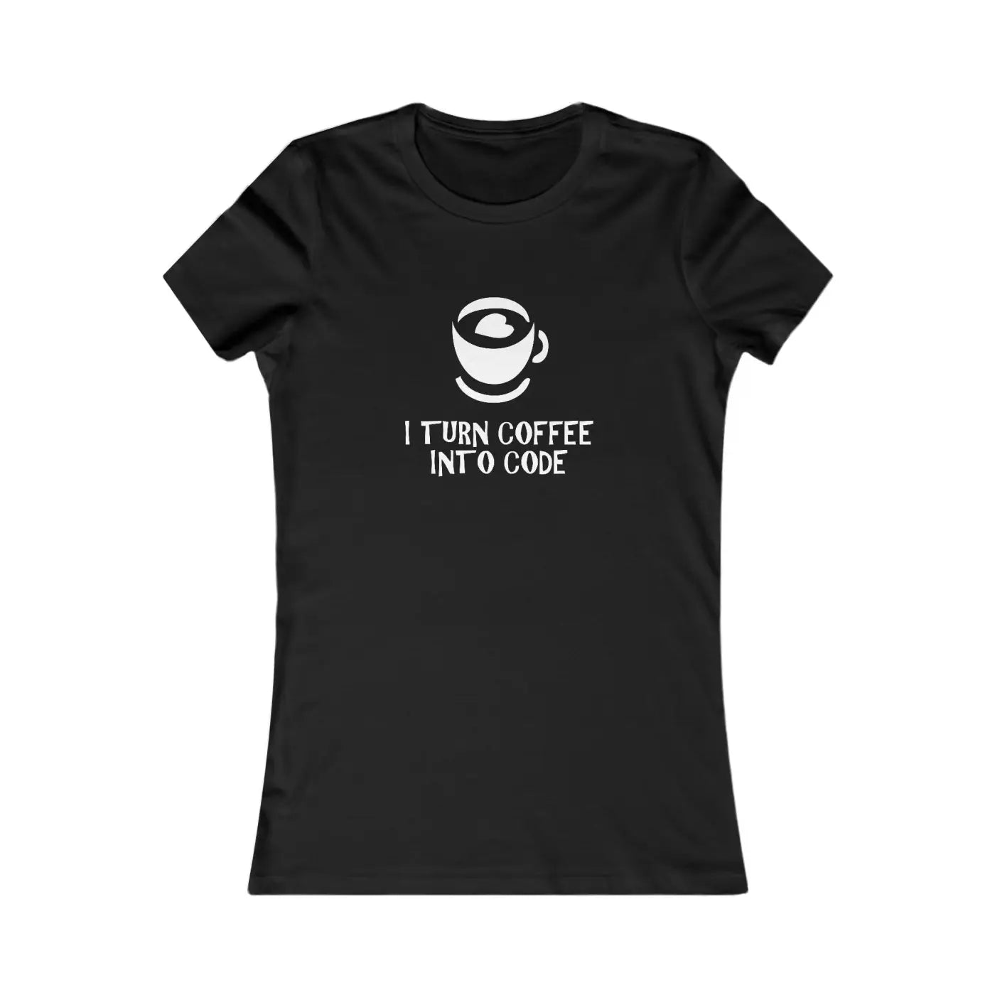 I Turn Coffee Into Code Tee – Eco-friendly Softness - Dipaliz