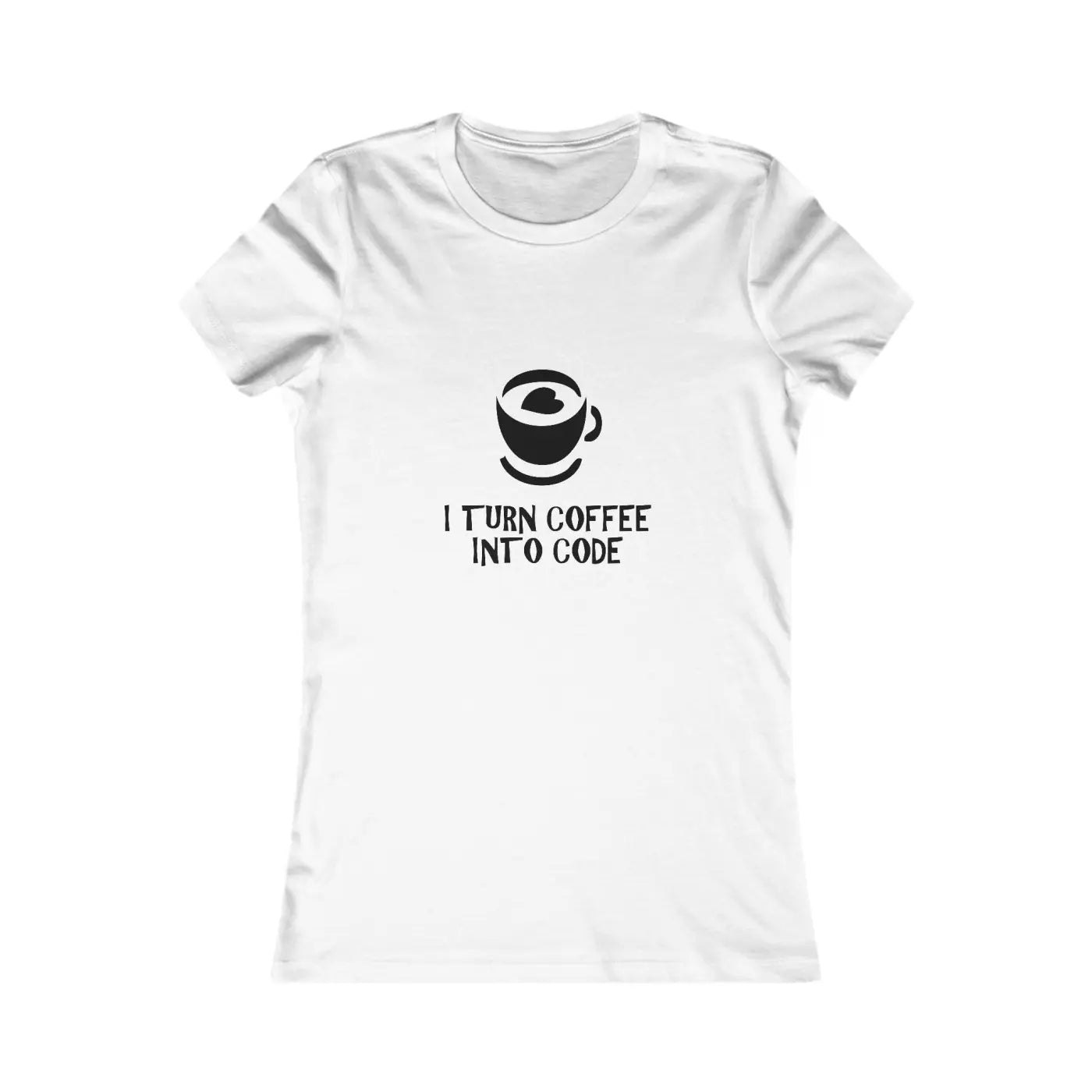 I Turn Coffee Into Code Tee – Eco-friendly Softness - Dipaliz