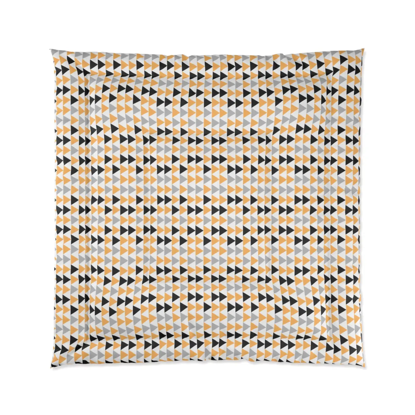 Black Triangles Comforter – Eco-friendly Gift - Dipaliz