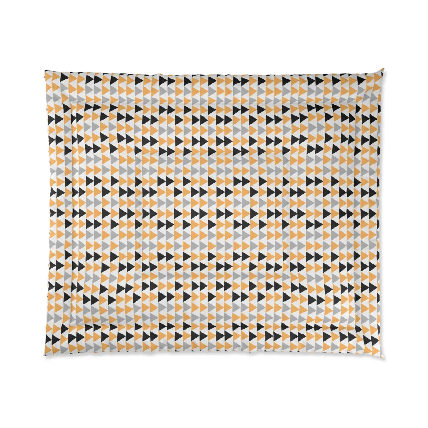 Black Triangles Comforter – Eco-friendly Gift - Dipaliz