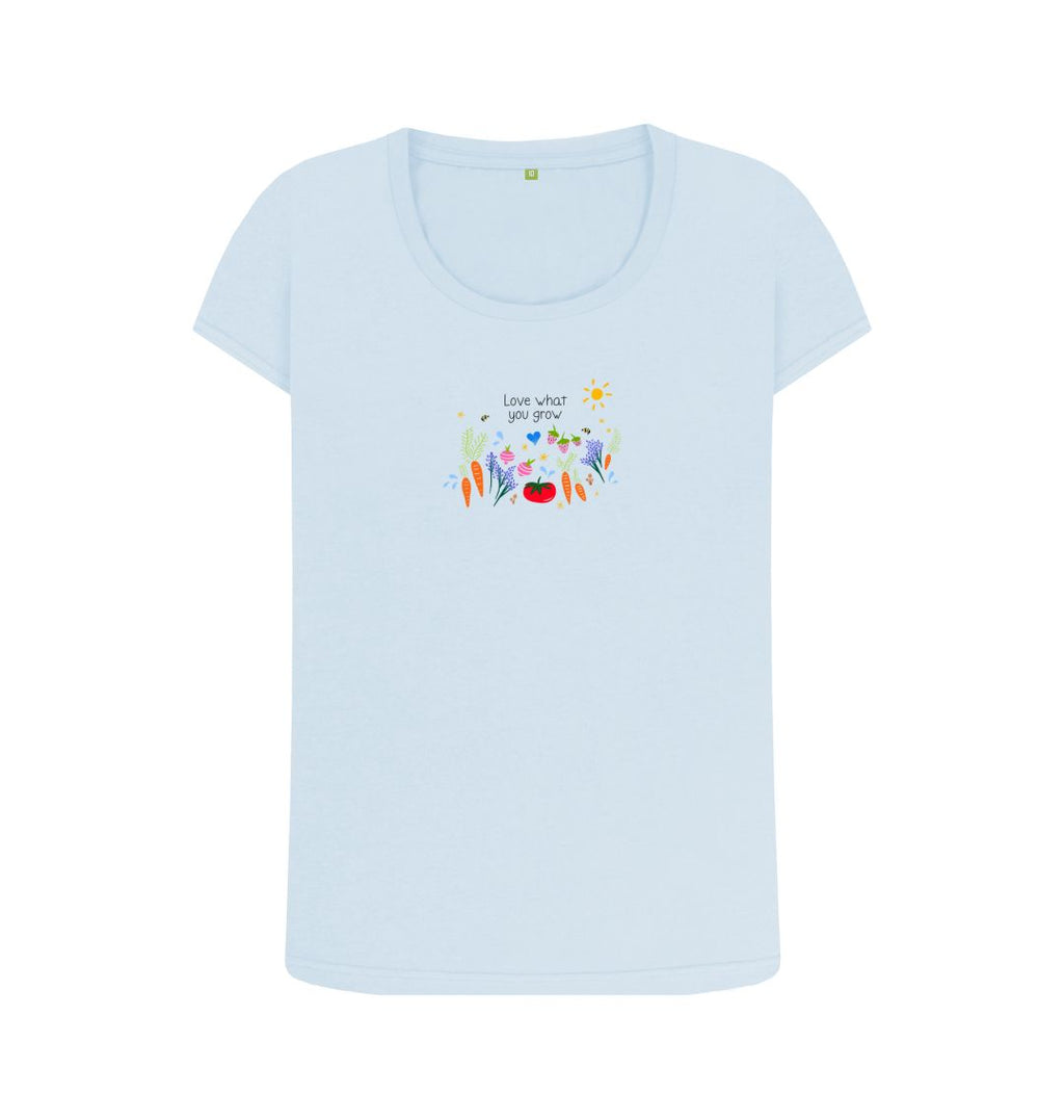 Love What You Grow "Garden Party" Scoop Neck T-Shirt (Adult)