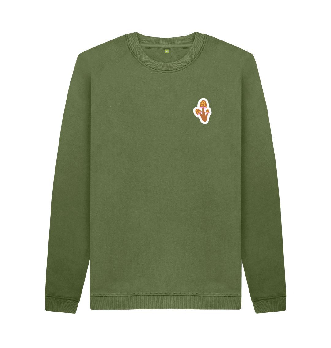 Mushrooms 100% Organic Cotton Cozy Pullover (Remill)