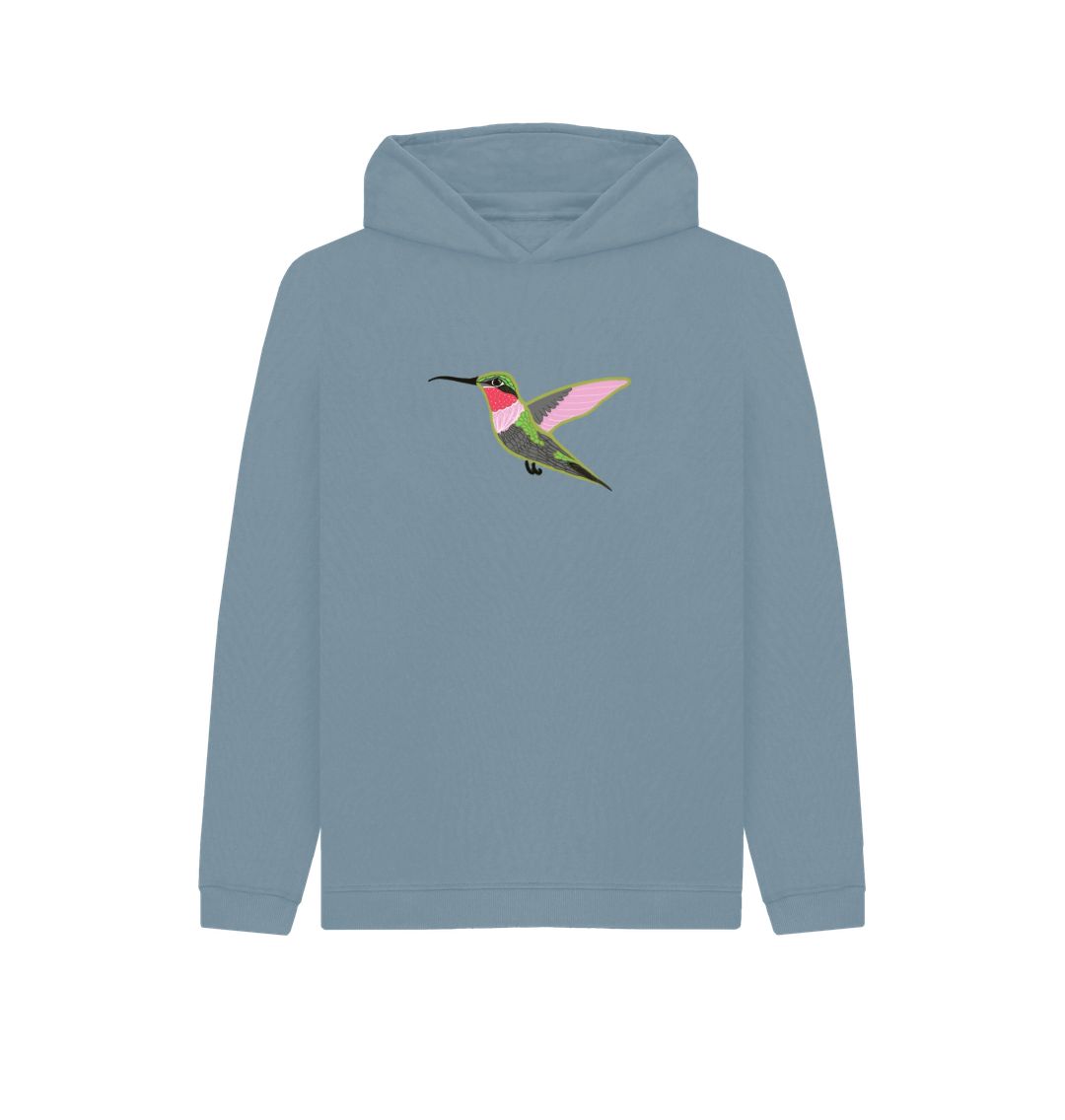 Hummingbird Pullover Hoodie (Kids)