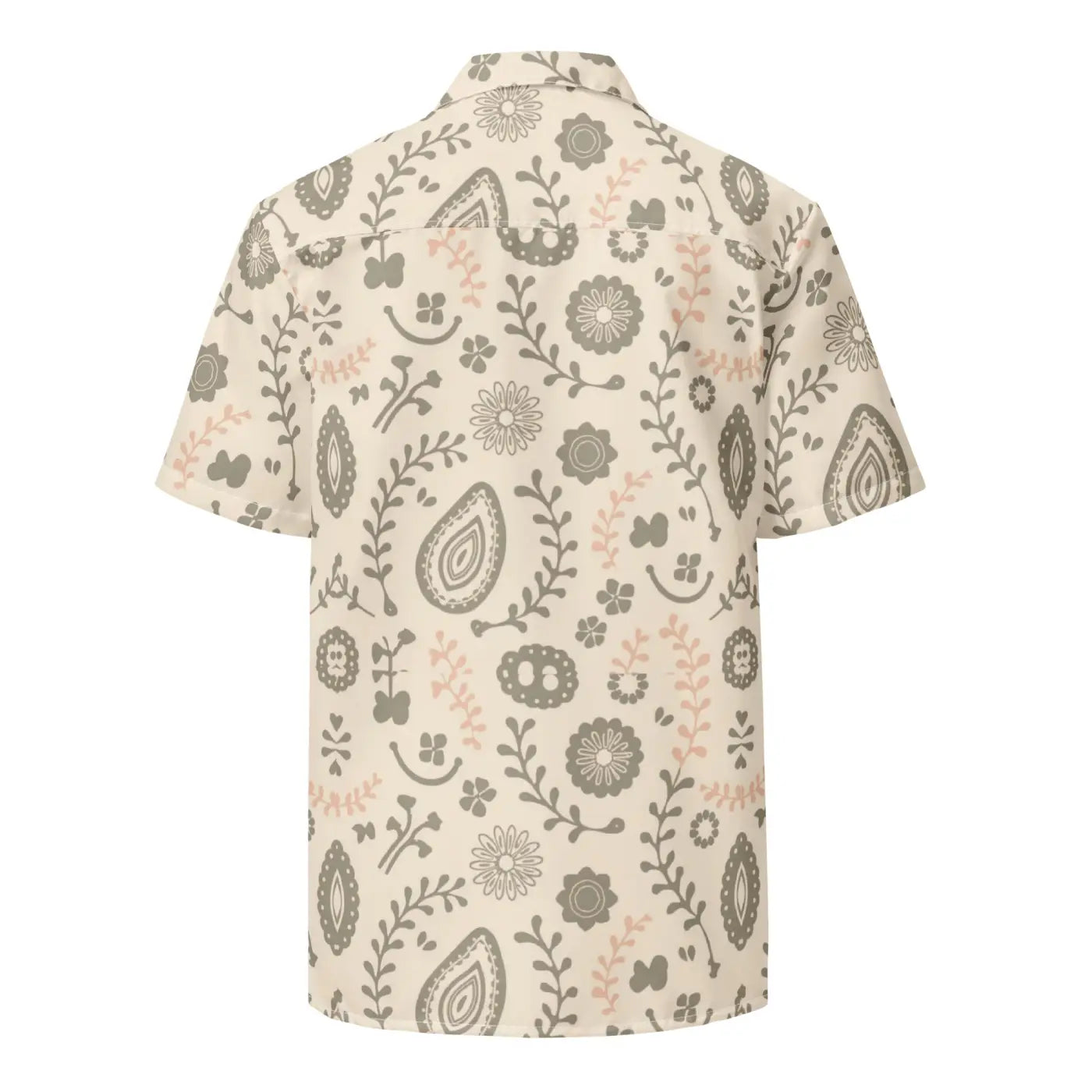 Nature Pattern Button Shirt – Eco Friendly - Dipaliz